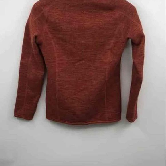 Patagonia Womens Orange Quarter-Zip Better Sweater Jacket Coat Size XS - Picture 2 of 8